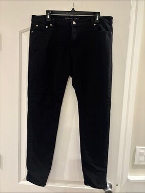 Michael Kors Men’s Slim Black Jeans